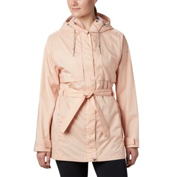 Columbia Ženske Jakne - Pardon My Trench Rain Roze | KEBJ-38127